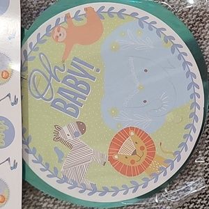 Baby shower garland